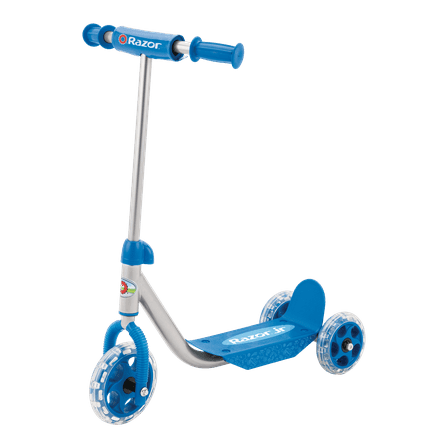 Razor Jr 3-Wheel Lil' Kick Scooter - for Kids Ages 3+, Blue