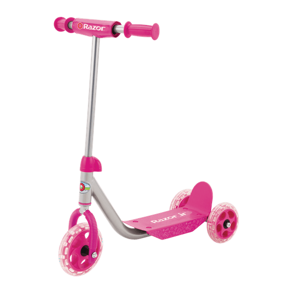 Razor Jr 3-Wheel Lil' Kick Scooter - for Kids Ages 3+, Pink