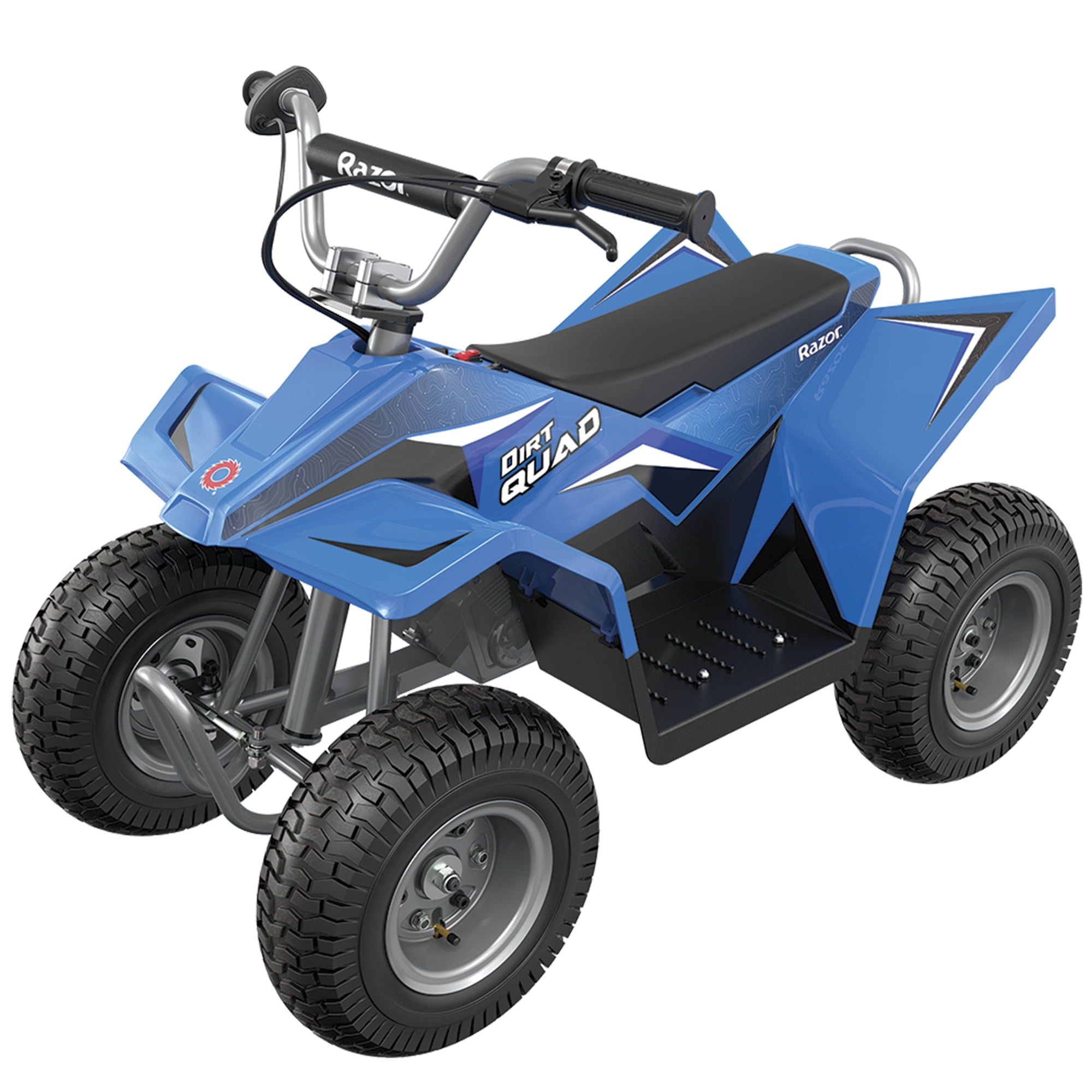 Razor Kids Electric Off Road Mini Dirt Quad Bike 4 Wheeler ATV 24 Volt Blue