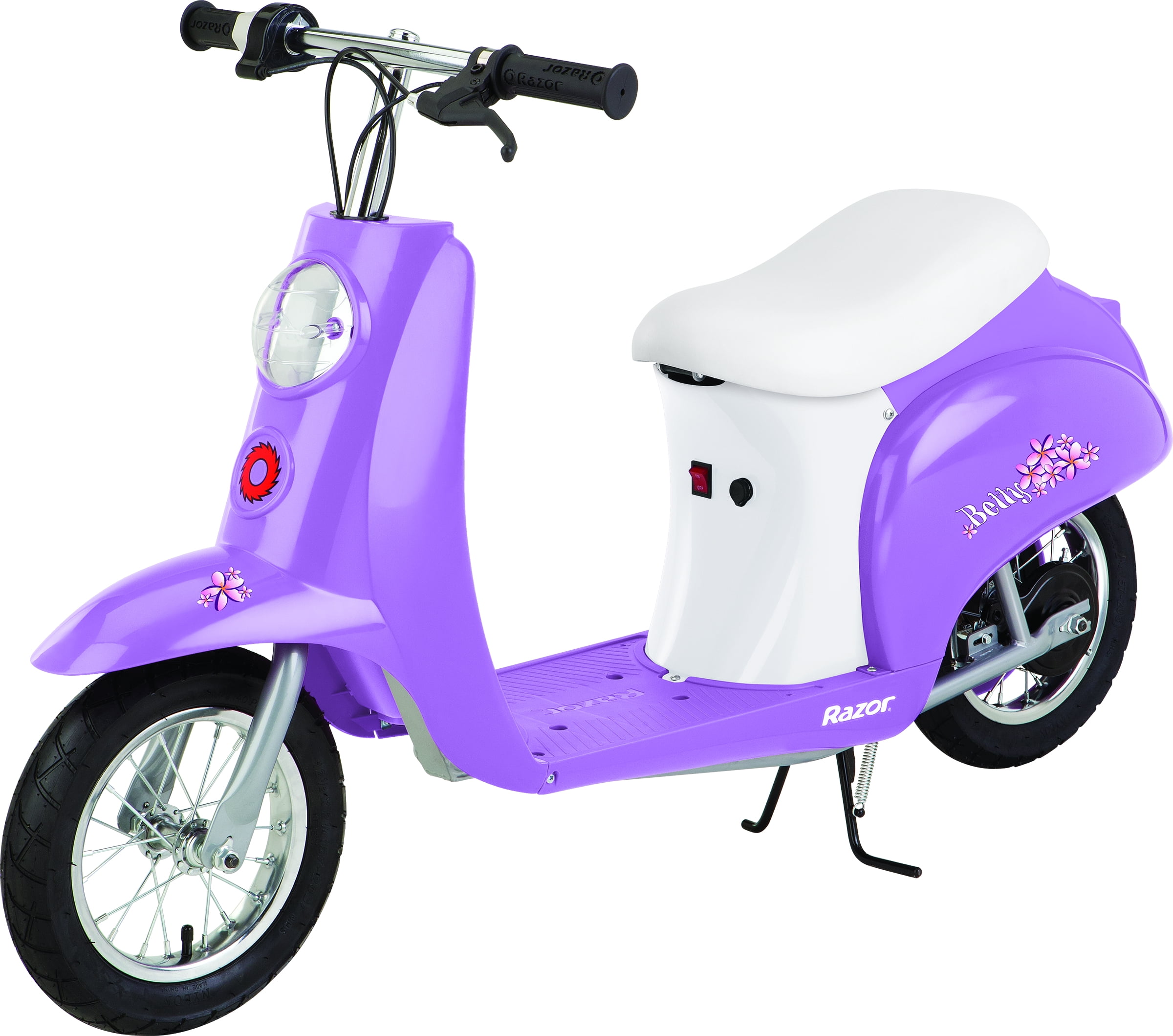 Razor Pocket Mod 24 Volt Electric Powered Scooter Betty Purple