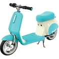 thumbnail image 1 of Razor Pocket Mod Petite - Blue, 12V Miniature Euro-Style Electric Scooter for Kids Ages 7+, 1 of 9