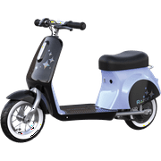 Razor Pocket Mod Petite - Purple, 12V Miniature Euro-Style Electric Scooter, up to 8 mph, for Ages 7+
