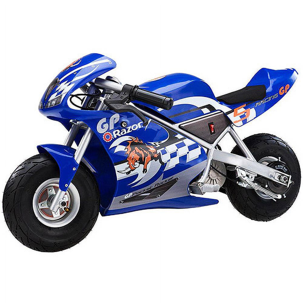 Razor 24 Volt Mini Electric Bike 1 Speed Dirt Racing Motorcycle Pocket