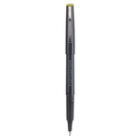 Razor Point Fine Line Porous Point Pen, Stick, Extra-Fine 0.3 Mm, Black Ink, Black Barrel, Dozen | Bundle of 2 Dozen
