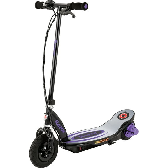 Razor Power Core E100 Electric Scooter Purple- up to 10 mph