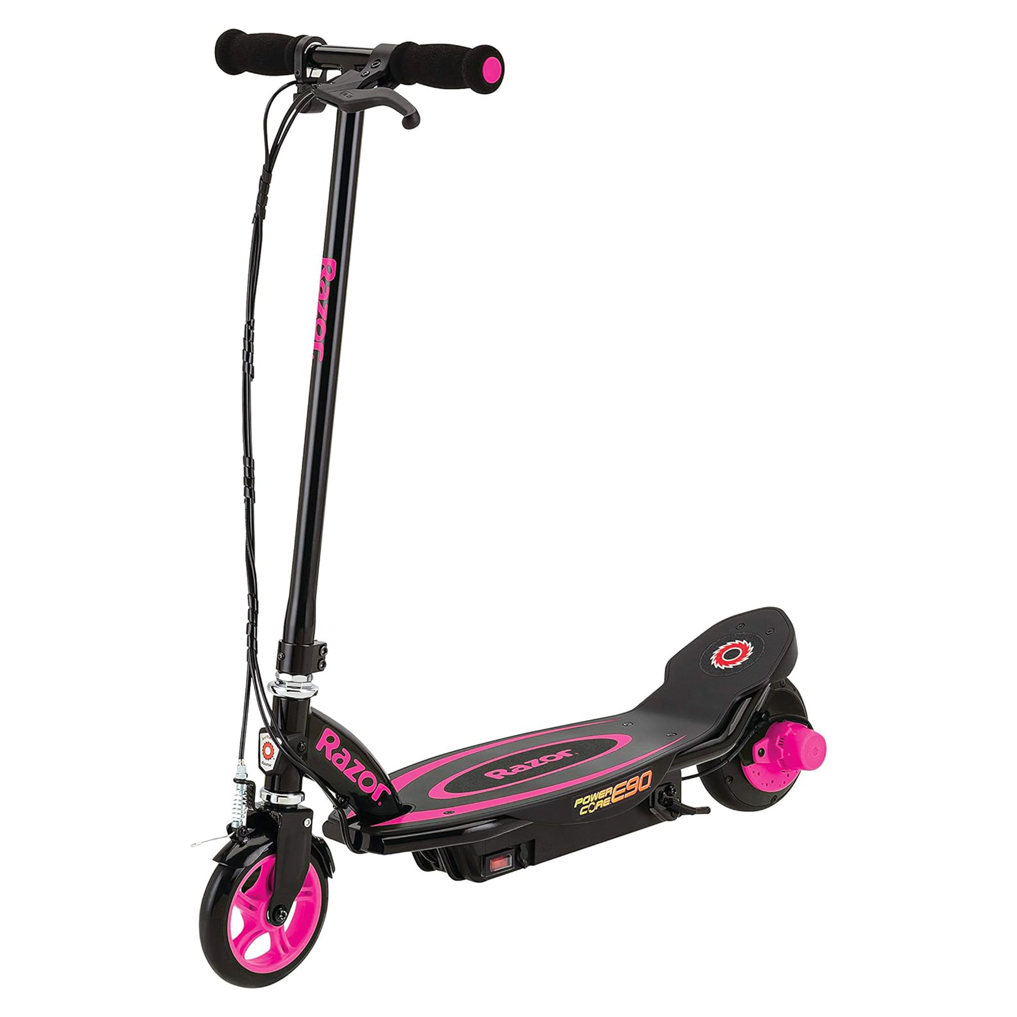 Razor Power Core E90 Sleek Electric Scooter w/Push Button Throttle, Pink - image 1 of 10