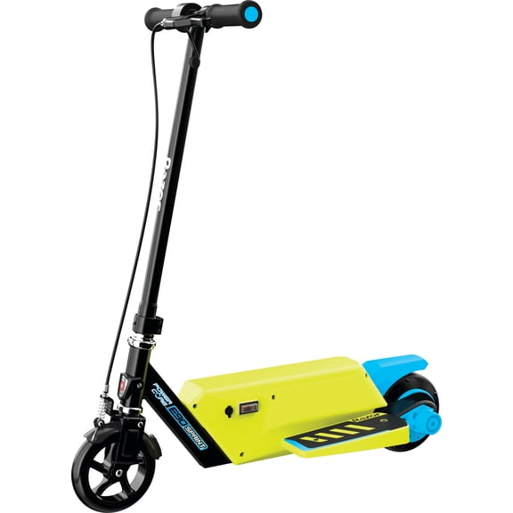 Razor Power Core E90 Sprint Electric Scooter - Green, up to 10 mph, 90W Hub Motor, for Child Ages 8+