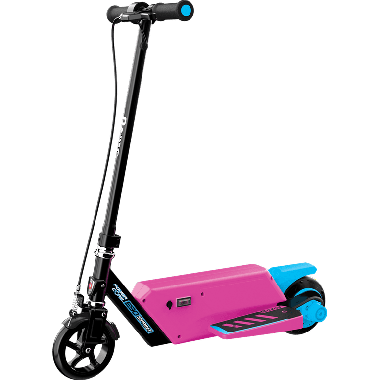 Razor Power Core E90 Sprint Electric Scooter Pink, up to 10 mph