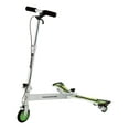 thumbnail image 1 of Razor PowerWing DLX Caster Scooter - Silver/Green, 3-Wheeled Drifting Ride-on for Child 6+, 1 of 14