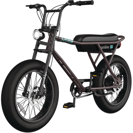 Razor - Rambler 20 eBike w/16.5 Max Operating Range & 19.9 mph Max Speed - Brown