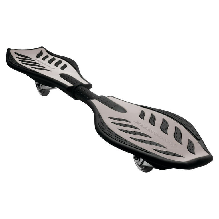 Razor RipStik Caster Board Classic - Silver, 2 Wheel Pivoting