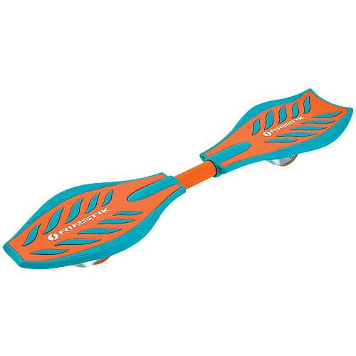 Razor RipStik Caster Board - Teal/Orange, 2-Wheeled Pivoting