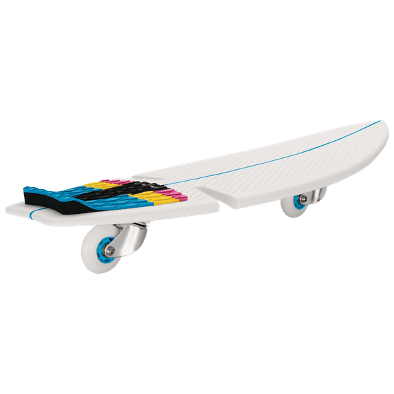 Razor RipSurf Caster Board - Multicolor, 76mm 360-Degree Pivoting Skateboard, for Child, Teen, Adult