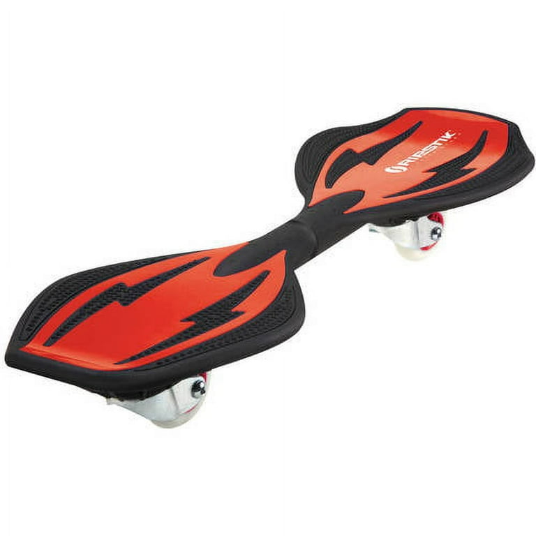 Razor Ripster Mini Ripstik Red- 2 Wheeled Pivoting Skateboard