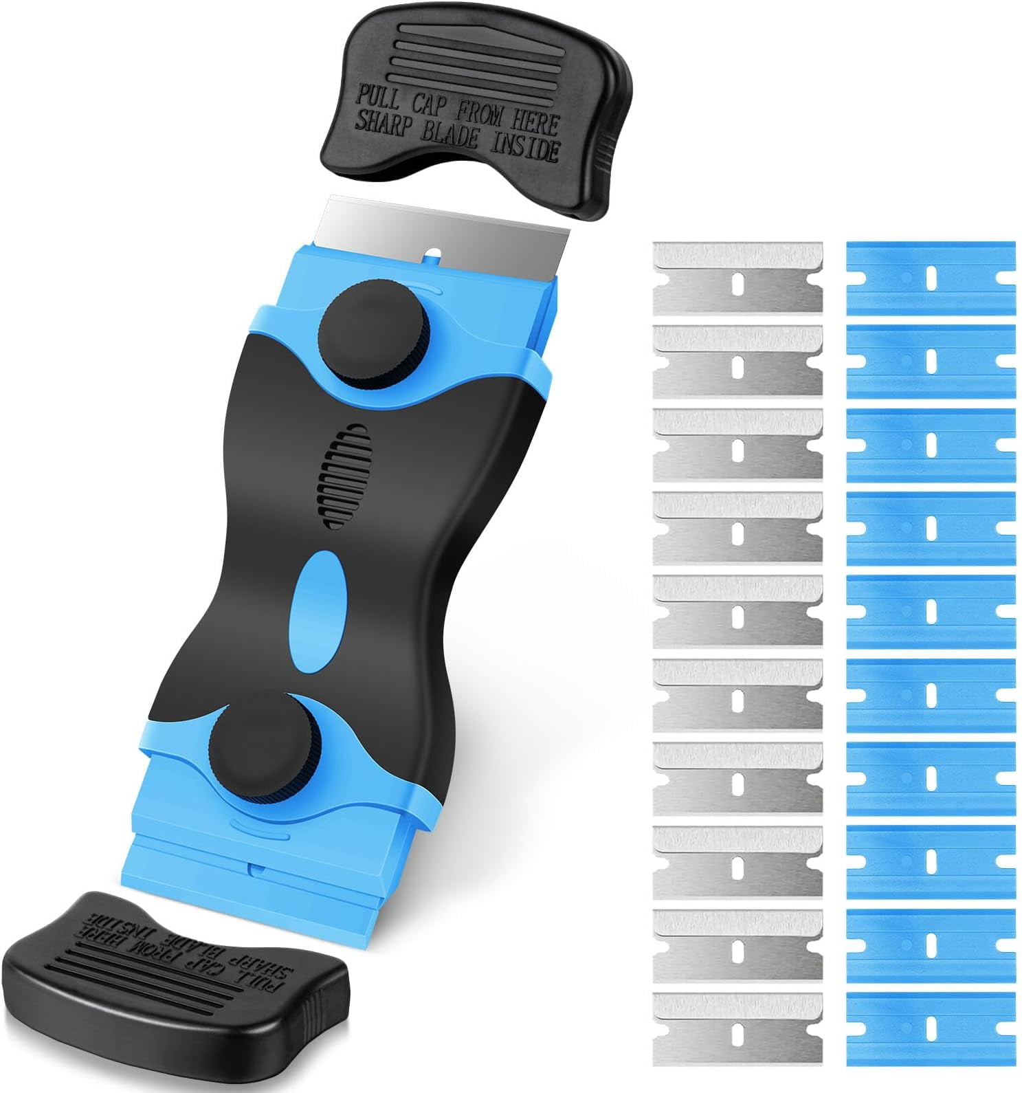 Razor Scraper, 2-in-1 Scraper Tool with 10 count and 10 count , Multi ...