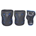 thumbnail image 1 of Razor Shred Bicycle Pad Set Blue,Youth, 8+, 1 of 5