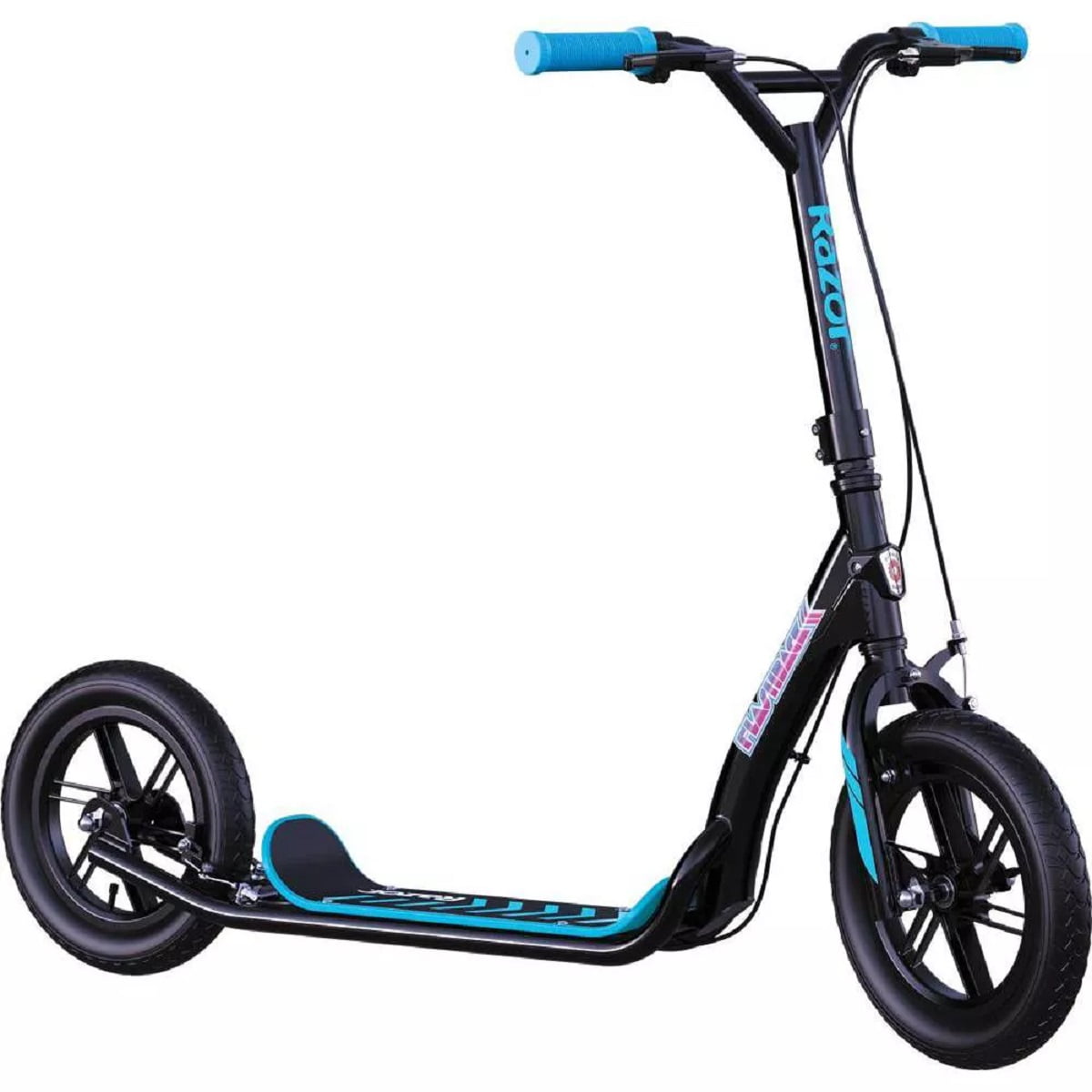 Razor Teens Adults Kick Scooter Lightweight Beginner Black Flashback