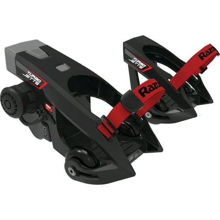 Razor Turbo Jetts Electric Heel Wheels Black/Red- Ages 9+