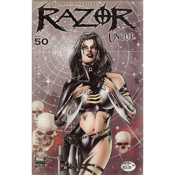 Razor: Uncut #50B VF ; London Night Comic Book