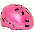 thumbnail image 1 of Razor V17 Multi-Sport Child's Helmet, Satin Pink, 1 of 4