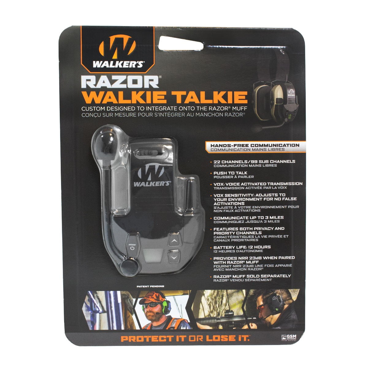 WALKER'S GAME EAR Razor Walkie Talkie
