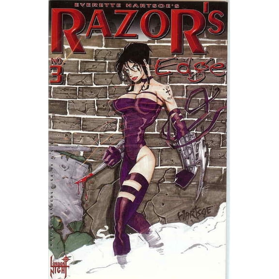 Razor's Edge #3A VF ; London Night Comic Book