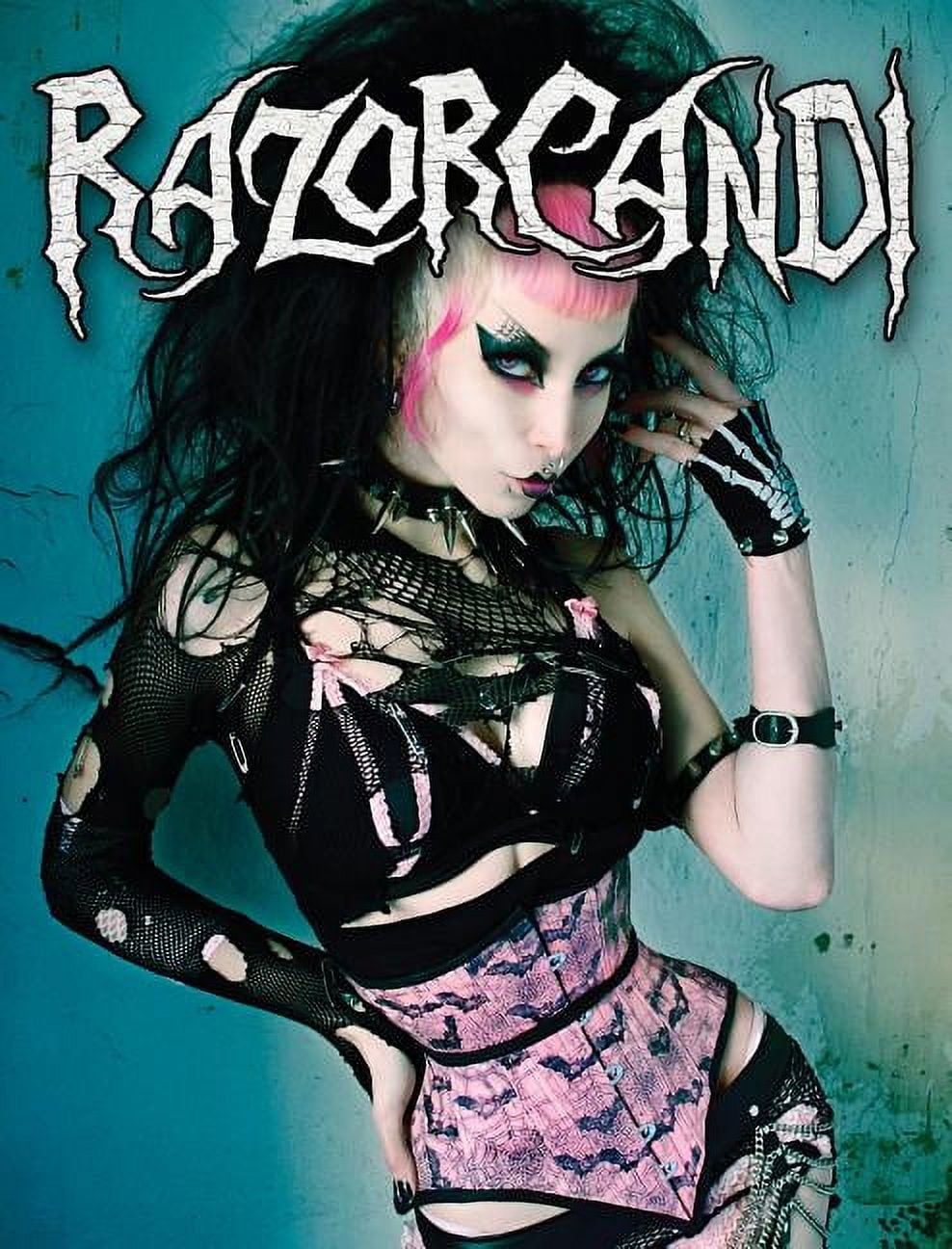 RazorCandi: Gothic Punk Deathrock Tattoo Pinup Icon (Hardcover) -  Walmart.com