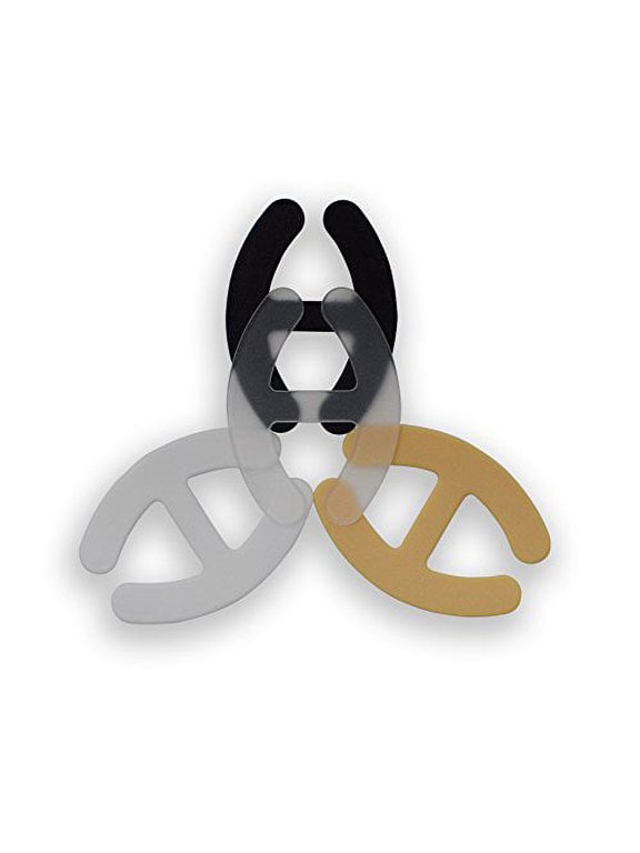 RazorClips Height Adjustable Clips Polypropylene, White, 4 Pack