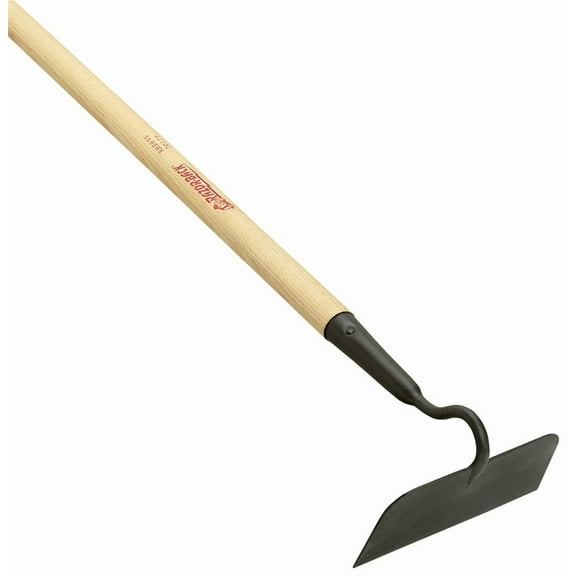 Blackland/Southern Meadow Hoe, 7 in W x 5.1 D Blade, Beveled, 60 in American Hardwood Handle