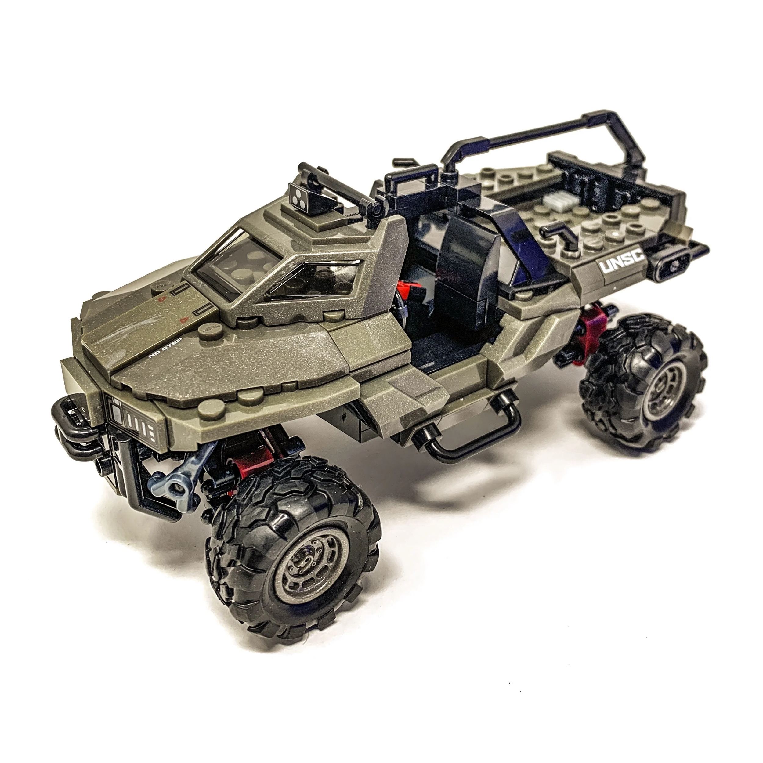 MEGA Halo Set Razorback UNSC – Veicolo Da Costruzione 2 In 1 Con 302 Pezzi E 4 Micro Action Figure, Giocattolo Per Bambini 8+ Anni