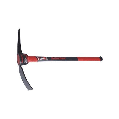 Razorback Pick Mattock, 5 Lb,34 Inches Handle, Red/Black - 1 per EA - 4118000