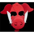 thumbnail image 1 of University Outfitters GFF60397 Razorback Pig Mask, Red & White, 1 of 3