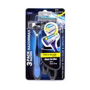 Razormax 3-Pack of Triple Blade Razors, Mens 3 Pack