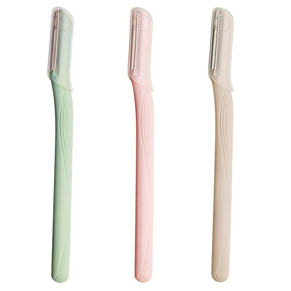 Razors for women, Facial razors for women face. Eyebrow Razor for Women Sensitive Skin, Multipurpose Face Shavers for Women's Face, Lips & Eyebrows-3pcs
