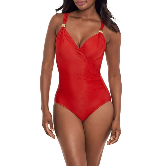 Razzle Dazzle Siren Underwire One Piece Swimsuit 9905