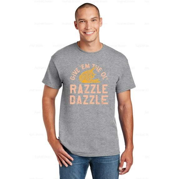 Razzle Dazzle Unisex T-Shirt for Fun and Bold Retro Style up to 5XL