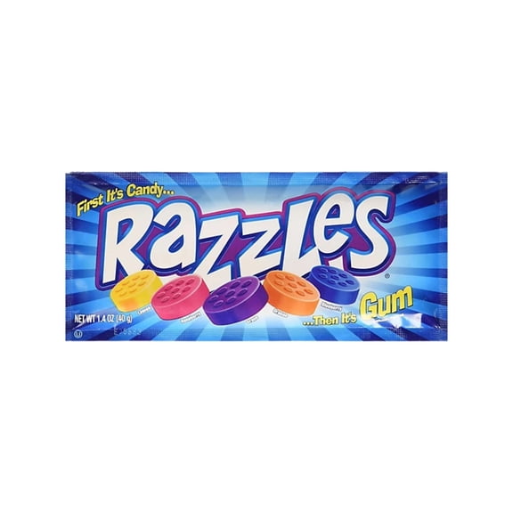 Razzles Gum Candy 2 pc / 75 Pack - 1 pk