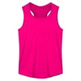 thumbnail image 1 of Razzly Big Girls Shirts, Solid Color Tank Top Graphic T Shirts Kids Cotton Tshirt Teen Basics T Shirt Summer Crewneck T Shirt(Hot Pink,13-14 Years), 1 of 9