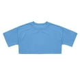 thumbnail image 1 of Razzly Big Girls Shirt for Kid, Solid Color Summer Graphic T Shirt for Teen Short Sleeve Shirts for Girls Toddler Cotton Tshirt Basics T Shirt Summer Shirts Teen Girls(Blue 11-12 Years), 1 of 4