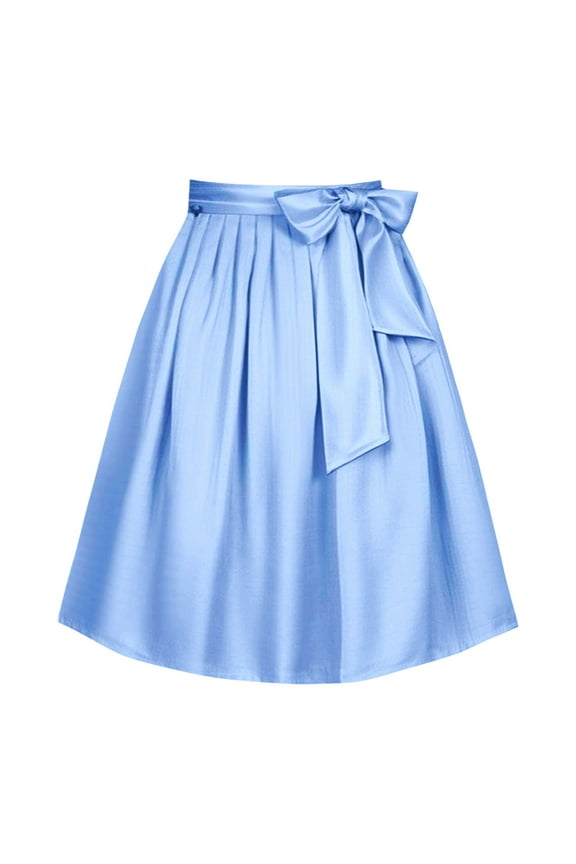 Chain Skirt Women's Short Skirt Dance Skirts for Women Split Skirt Womens Skirt Hoop Skirt for Girls Swim Skirts Toddler Cheer Skirt Bathing Suit with Skirt Pleated Skirts High Slit(Blue,M)