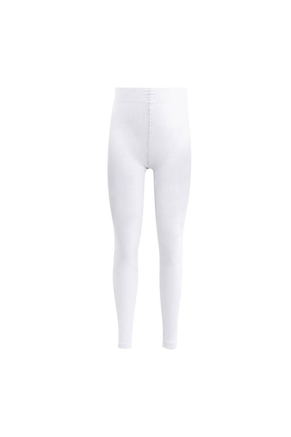 Child 6t Leggings Kids Girls Clothes Toddler Girl 2t Girl Clothes Girl Size 14 Clothes 5t Girls Cheerleader Leggings Womens Pant Suits Gymnastics Gear for Girls 6x Clothes for(White,5-6 Years)