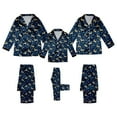 thumbnail image 1 of Razzly Christmas Family Pajamas Cute Matching Pjs Fun Christmas Pajamas Bamboo Christmas Pajamas Family Pjs for Couples Cozy Lounge Sets Xmas Pjs(Dark Blue,3XL), 1 of 6