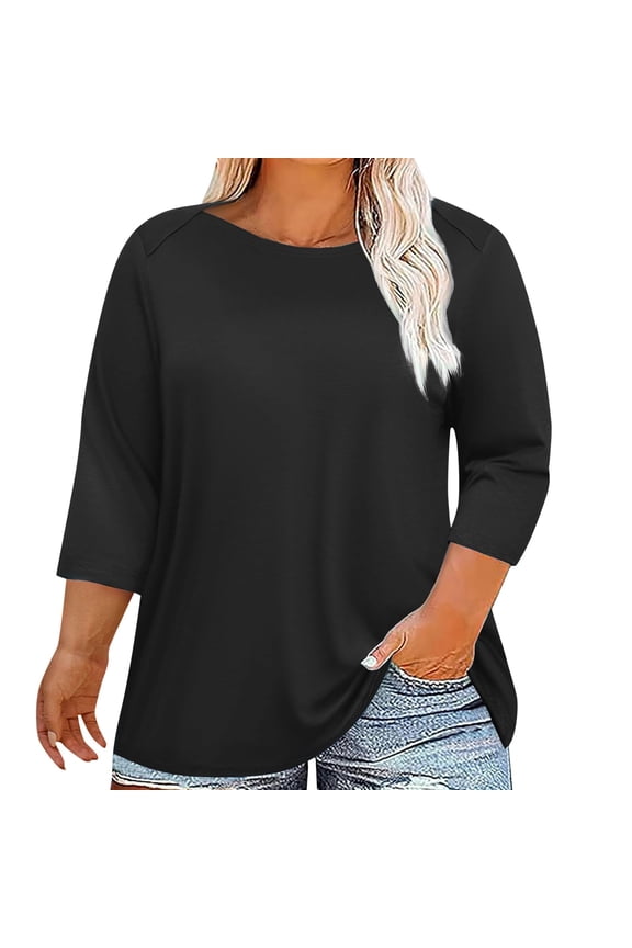 Extra Long Short Sleeve T Shirts for Women Woman plus Size Sweatshirts 3x Workout Tops for Women Womens plus Size Dressy Tops And Blouses Lace Top for Women plus Size Long Sleeve(Black,XXL)