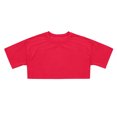 thumbnail image 1 of Razzly Juniors Girl Tshirt, Solid Color Graphic T Shirts Girls Short Sleeved Shirts T Shirt Cotton Basics T Shirt Kids Summer T Shirts Girls(Red 15-16 Years), 1 of 4