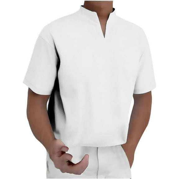 Razzly Men Small Shirts Workout Shirt T Shirts for Men Loose Fit Big & Tall Shirts for Men All Mens Big And Tall Shirt Mens Graphic T Shirt Mens Big And Tall Tee Shirts Shirts for Men 3xlt(White,3XL)