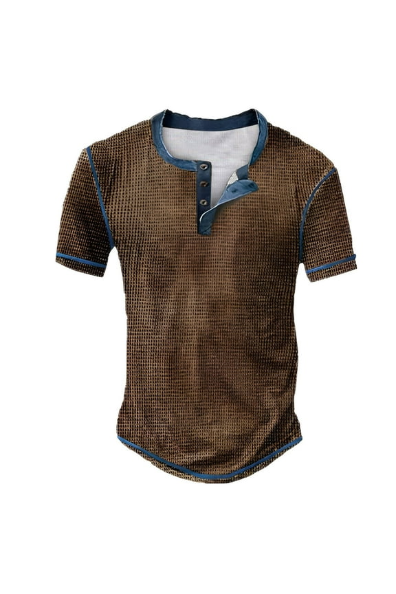 Men T Shirts Fashion Designer Slim Fit V Neck T Shirts Men Shirts for Men T Shirt Hoodies for Men Men Medium Shirts Neck Shirts for Men Mens Socks Size 13-15 Neck Men Big T Shirts(Brown,2XL)