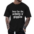 thumbnail image 1 of Razzly Men T Shirts Funny Print Graphic Tee Comfortable Short Sleeve Casual Summer Top for Daily Wear Outdoor Activities(Black,XL), 1 of 6