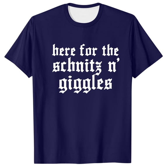 Razzly Men T Shirts Funny Print Graphic Tee Comfortable Short Sleeve Casual Summer Top for Daily Wear Outdoor Activities(Dark Blue,3XL)