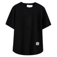 thumbnail image 1 of Razzly Men T Shirts Workout Shirt Large T Shirts Dark Tee Shirt Men Plain T Shirts T Shirts for Men Tall Mens Compression T Shirt Mens Shirts Large Sports T Shirt for Men Men T Shirts V Neck(Black,L), 1 of 3
