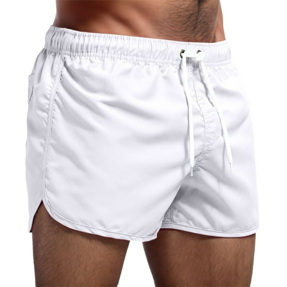 Razzly Men's Casual Shorts For Everyday Wear Straight Cut Lightweight And Comfortable Design For Spring Summer And Fall Glitter Shorts for Men Basketball 4 1 Fuzzy Gymnastics Shorts Men(White,S)